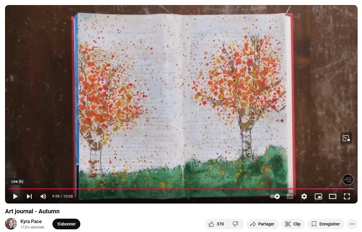 Art journal automne