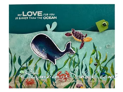 Whale lever card